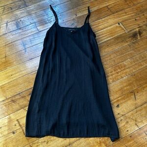 Kendall & Kylie Black Slip Dress - Small